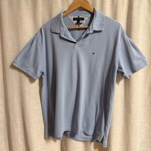Tommy Hilfiger Polo | XL | Light Blue | Stretch Cotton | Classic Fit